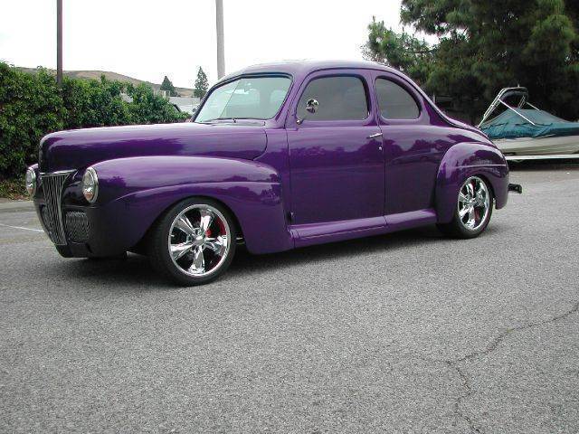 1941 Blue Ford Tudor Deluxe Coupe
