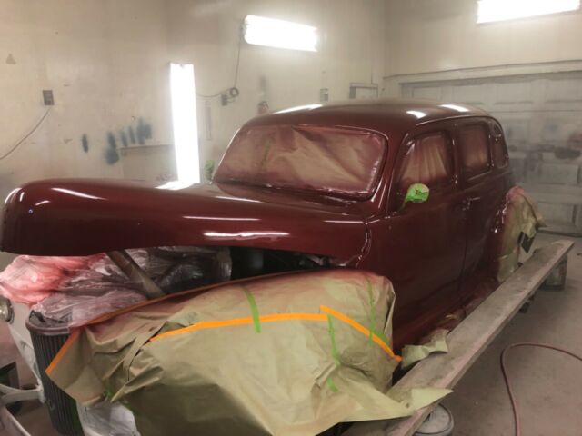 1941 Burgundy Ford Ford Cab & Chassis