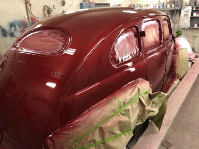 1941 Burgundy Ford Ford Cab & Chassis