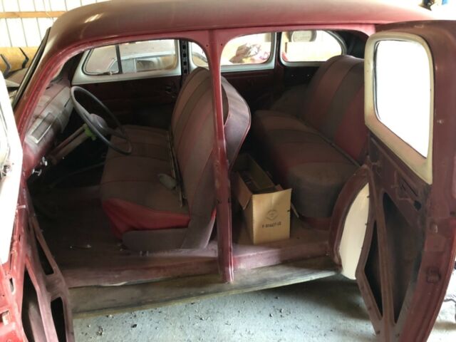 1941 Burgundy Ford Ford Cab & Chassis