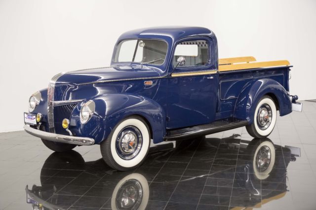 1941 Cayuga Blue Ford Deluxe Pickup Pickup
