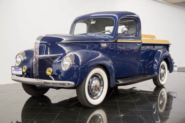 1941 Cayuga Blue Ford Deluxe Pickup Pickup