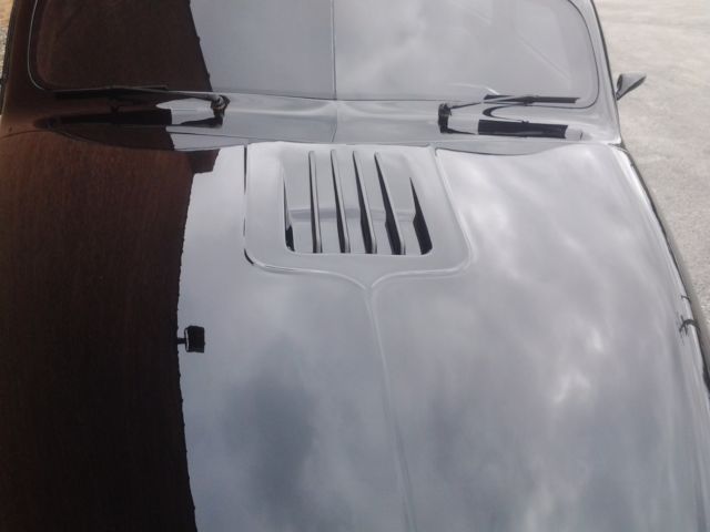 1941 Black Ford Chopped Hot Rod Sedan