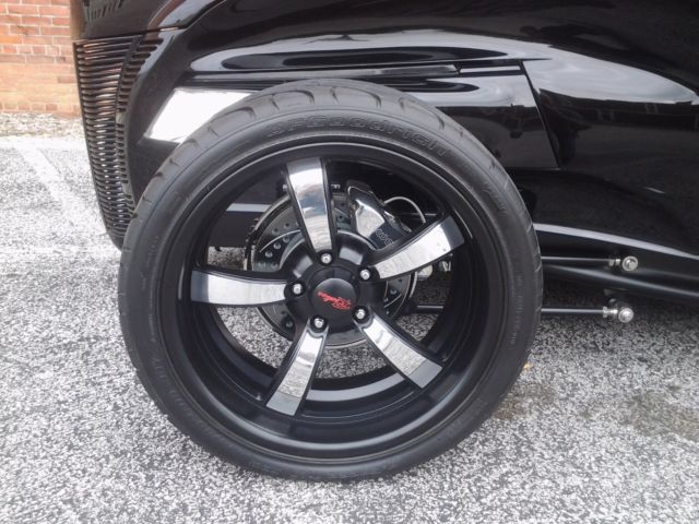 1941 Black Ford Chopped Hot Rod Sedan