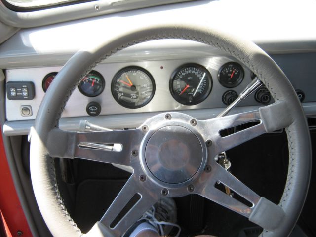 1941 Red Ford Super Deluxe Coupe