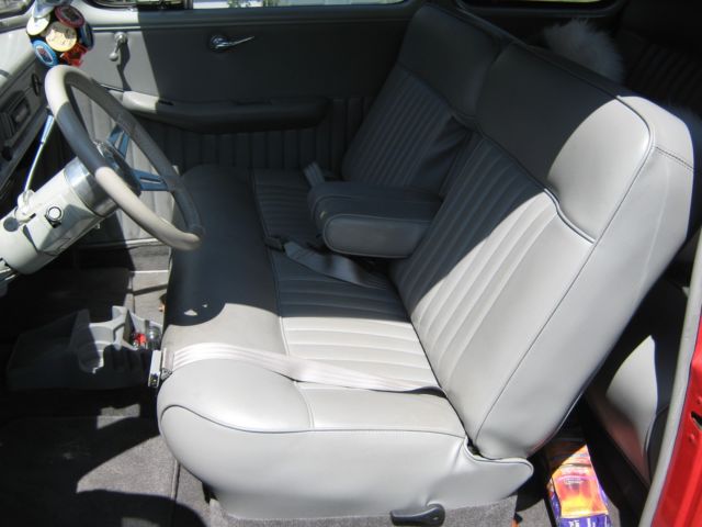 1941 Red Ford Super Deluxe Coupe