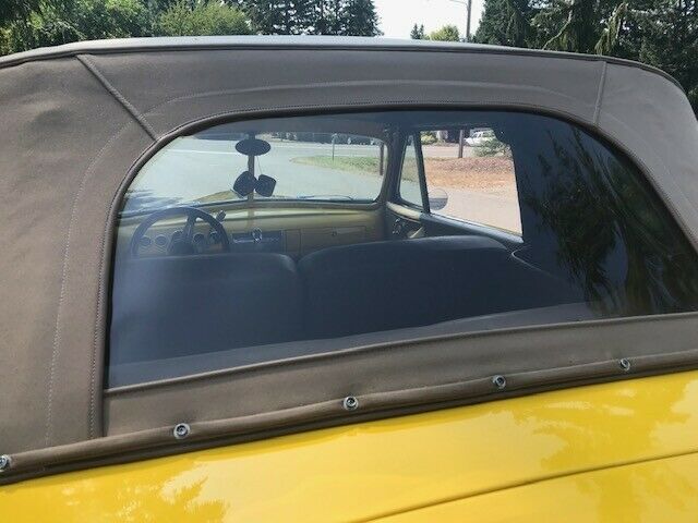 1941 Yellow Ford Super Deluxe Convertible