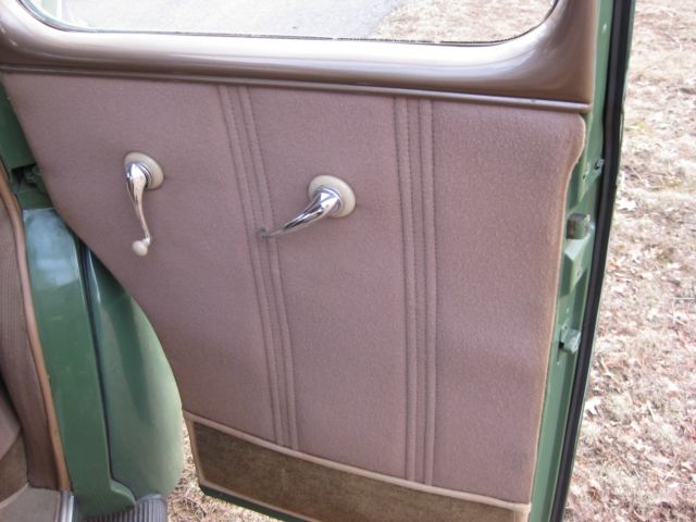 1941 Green Ford Super Deluxe Sedan