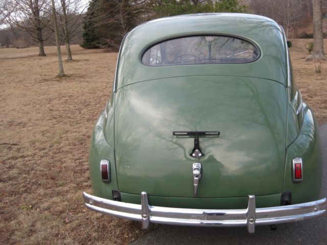 1941 Green Ford Super Deluxe Sedan