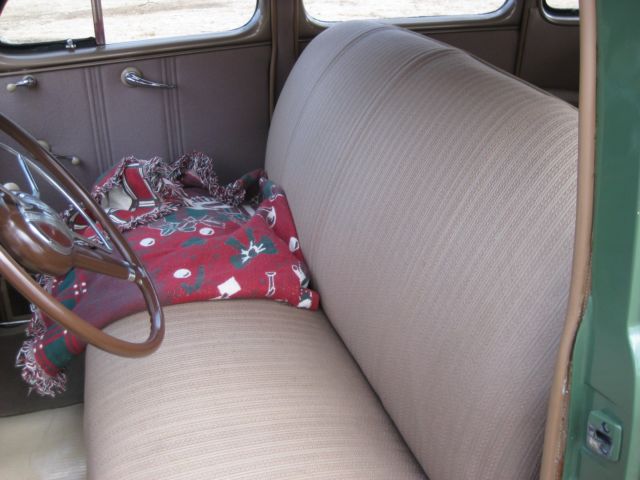 1941 Green Ford Super Deluxe Sedan