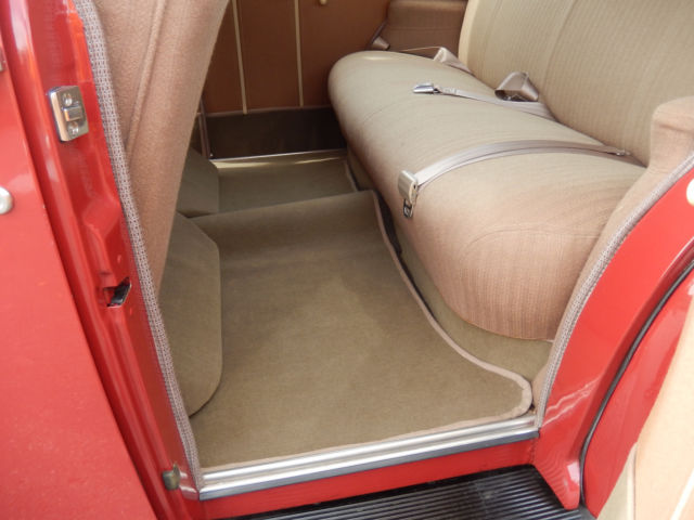 1941 Red Ford Super Special Sedan