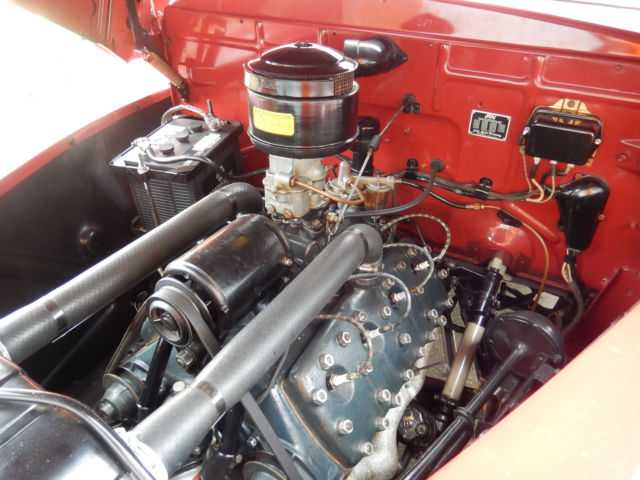 1941 Red Ford Super Special Sedan