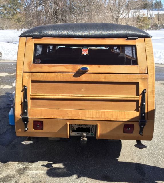1941 Black Ford Woody Wagon