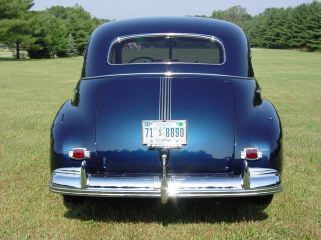 1941 Blue Pontiac Torpedo Sedan