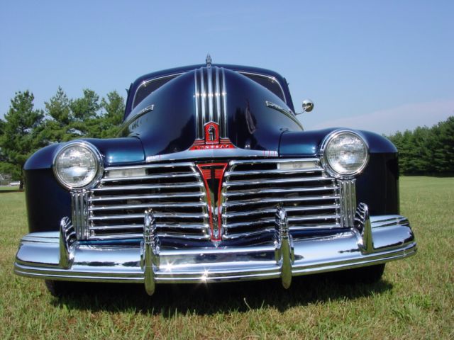 1941 Blue Pontiac Torpedo Sedan