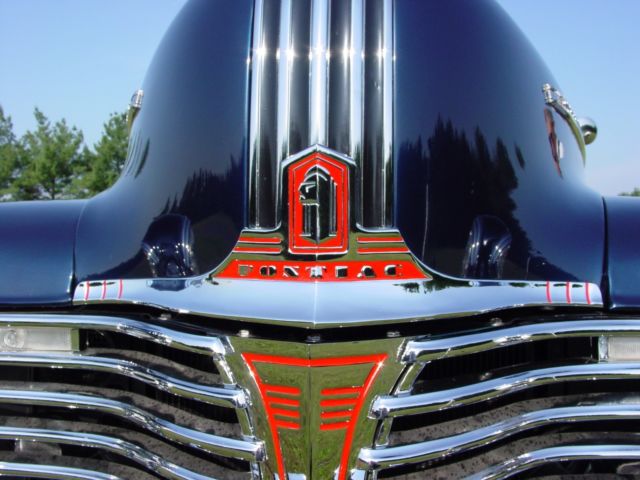 1941 Blue Pontiac Torpedo Sedan