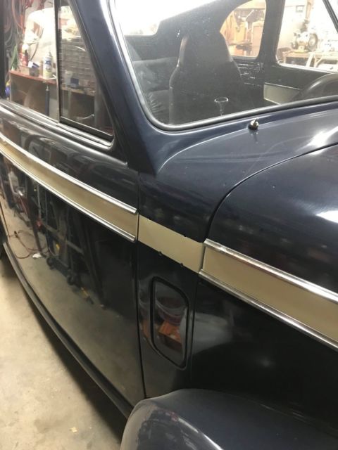 1941 Blue Studebaker Champion Coupe