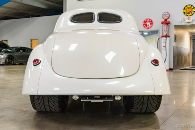1941 White Willys Coupe