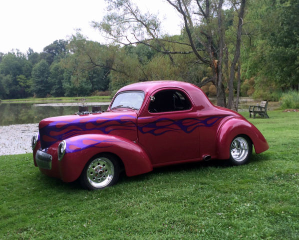 1941 Raspberry & Purple Willys Coupe