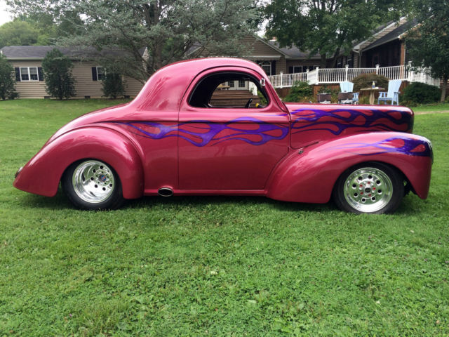 1941 Raspberry & Purple Willys Coupe