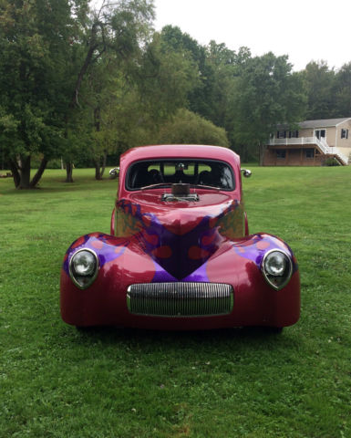 1941 Raspberry & Purple Willys Coupe