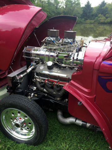 1941 Raspberry & Purple Willys Coupe