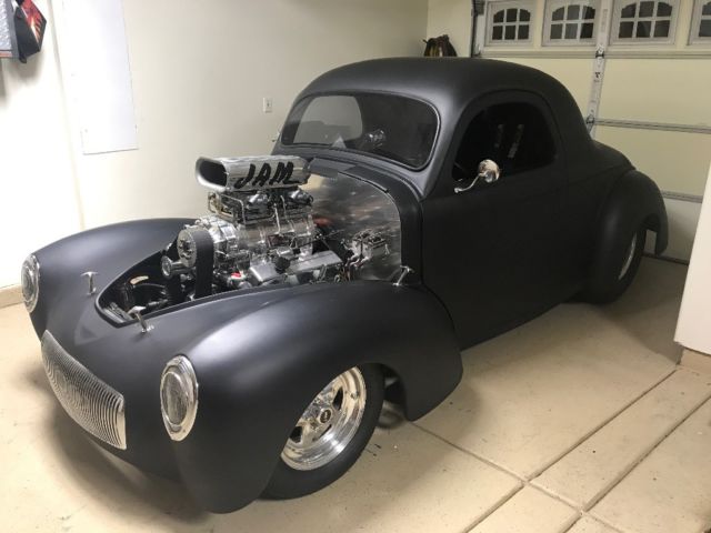 1941 Black Willys Coupe Coupe