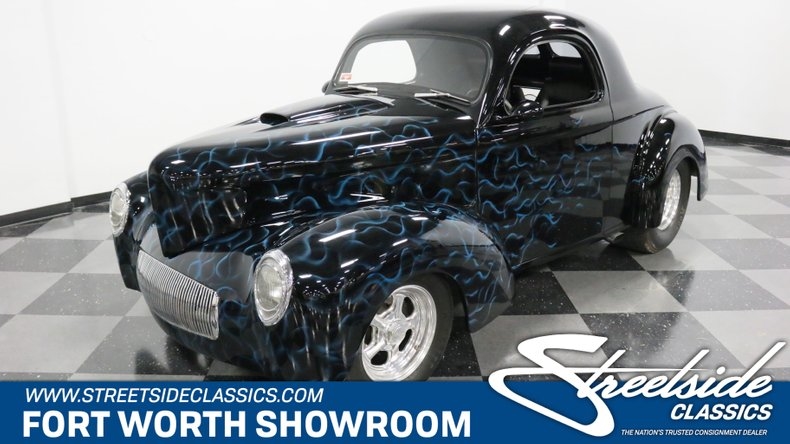 1941 Black Willys Coupe Coupe