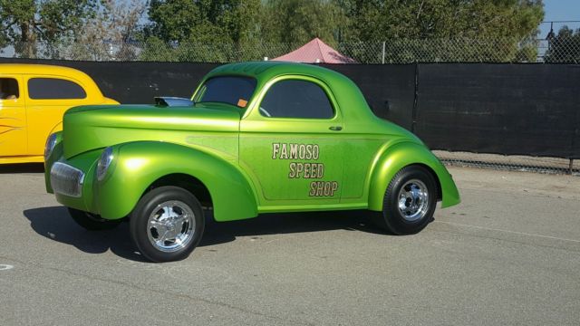 1941 Green Willys Coupe Coupe