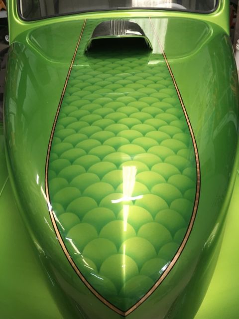 1941 Green Willys Coupe Coupe