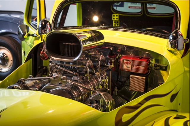 1941 Yellow Willys Custom Coupe