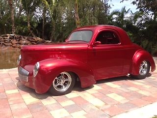 1941 Red Willys WILLYS REPLICA Coupe