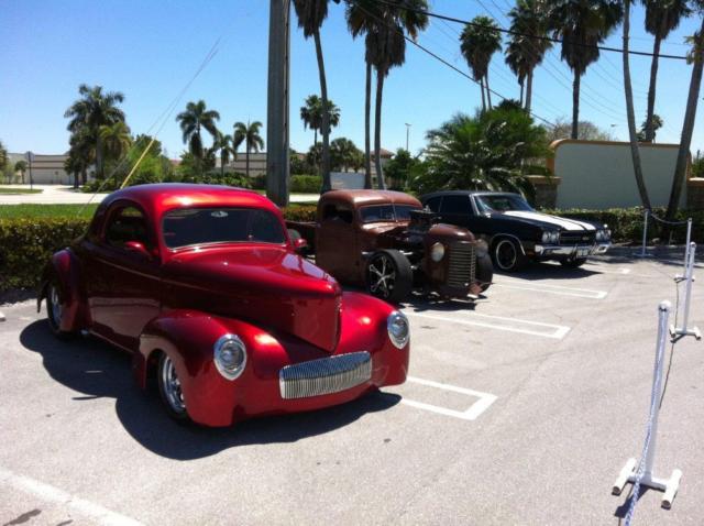 1941 Red Willys WILLYS REPLICA Coupe