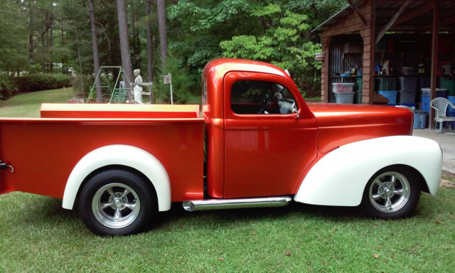 1941 Orange/White Willys Pickup Pickup