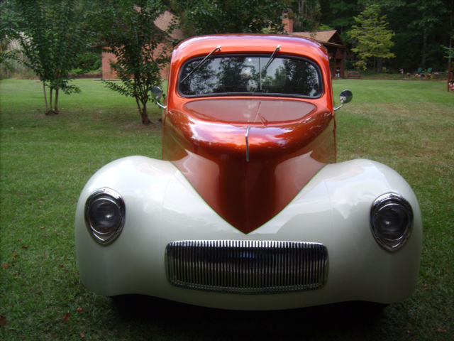 1941 Orange/White Willys Pickup Pickup