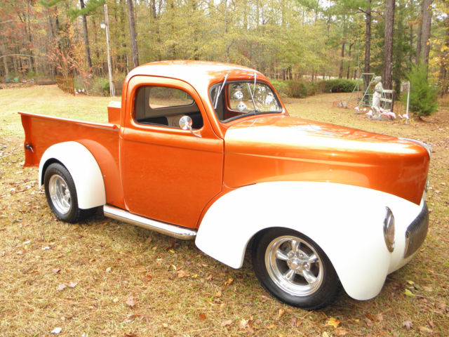 1941 Orange/White Willys Pickup Pickup