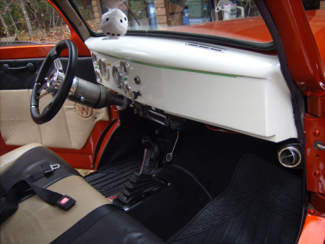1941 Orange/White Willys Pickup Pickup