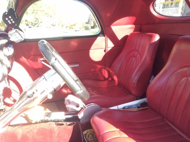 1941 Black Willys Split- Window Coupe Coupe