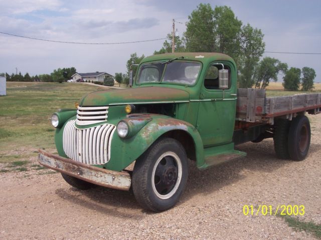 1942 Green Chevrolet Other Pickups standard cab
