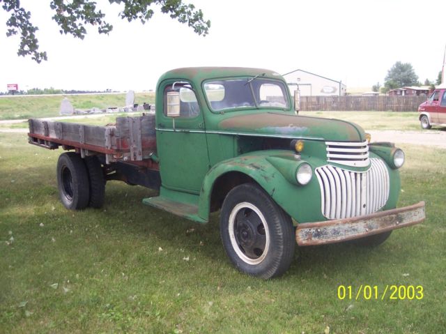 1942 Green Chevrolet Other Pickups standard cab