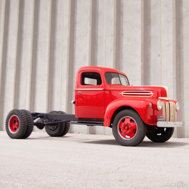 1942 White Ford F-5 Cab & Chassis Pickup Truck