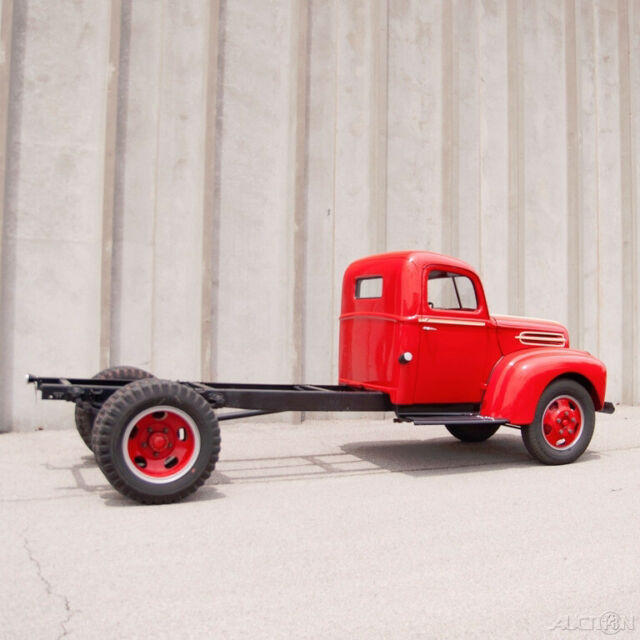 1942 White Ford F-5 Cab & Chassis Pickup Truck