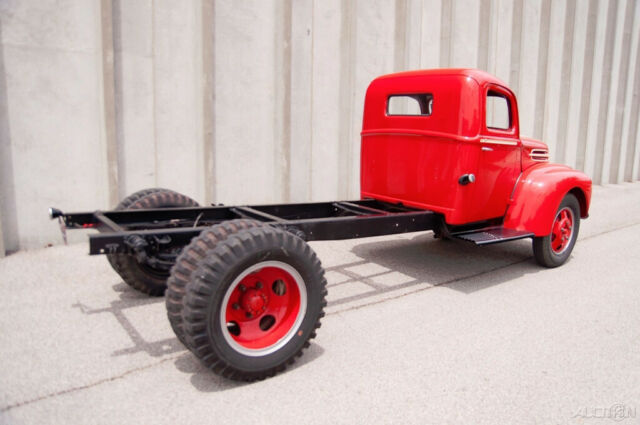 1942 White Ford F-5 Cab & Chassis Pickup Truck