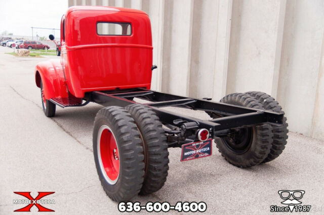 1942 White Ford F-5 Cab & Chassis Pickup Truck