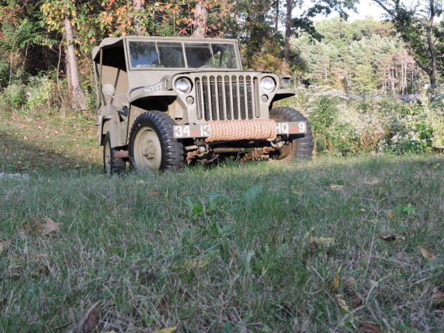 1942 Green Willys MB Convertible SUV