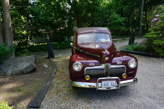 1942 Burgundy Ford Other