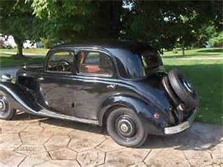 1942 BLACK Mercedes-Benz 170V 4 DOOR SEDAN