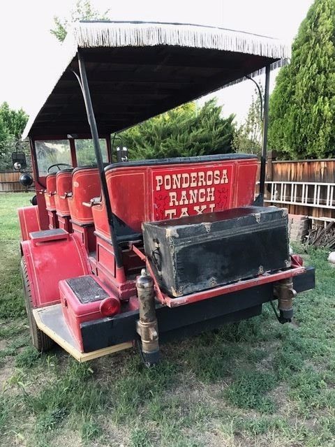 1942 Red GMC G80 tour bus / taxi / fire truck