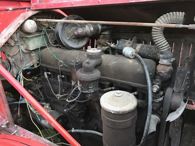 1942 Red GMC G80 tour bus / taxi / fire truck