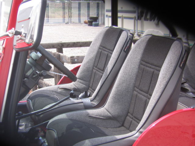 1942 Red Willys jeep